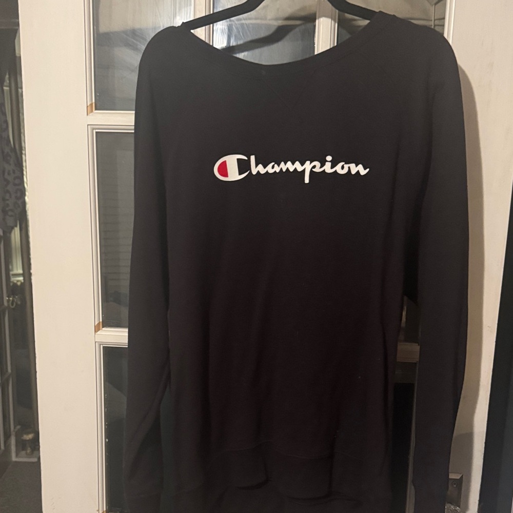 Champion Women's Black Sweatshirt